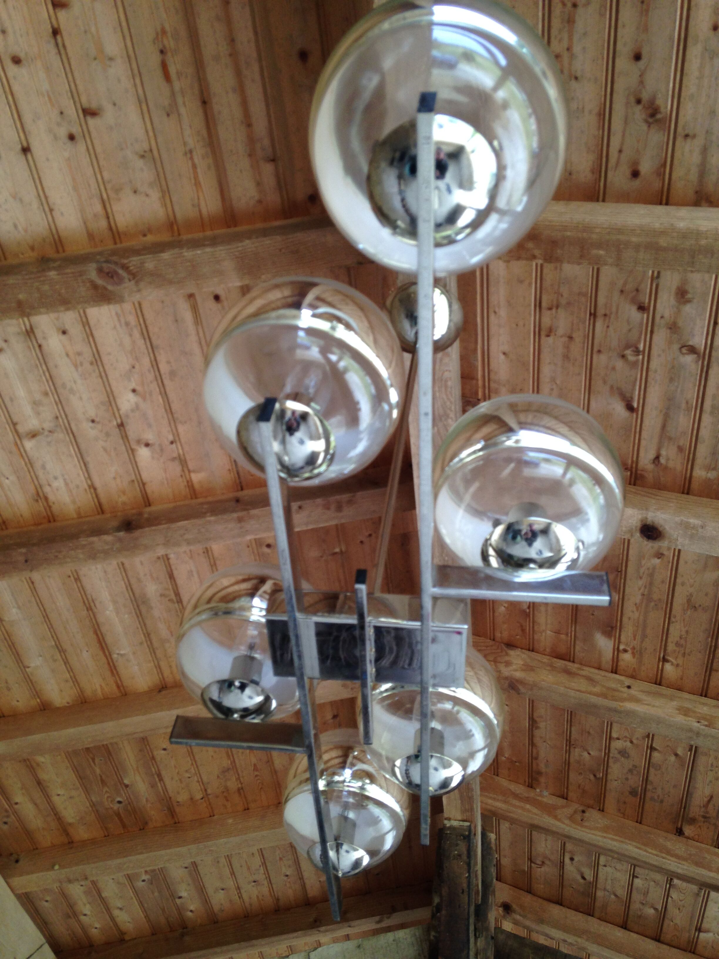 Italian chandelier, vintage 70