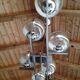 Italian chandelier, vintage 70