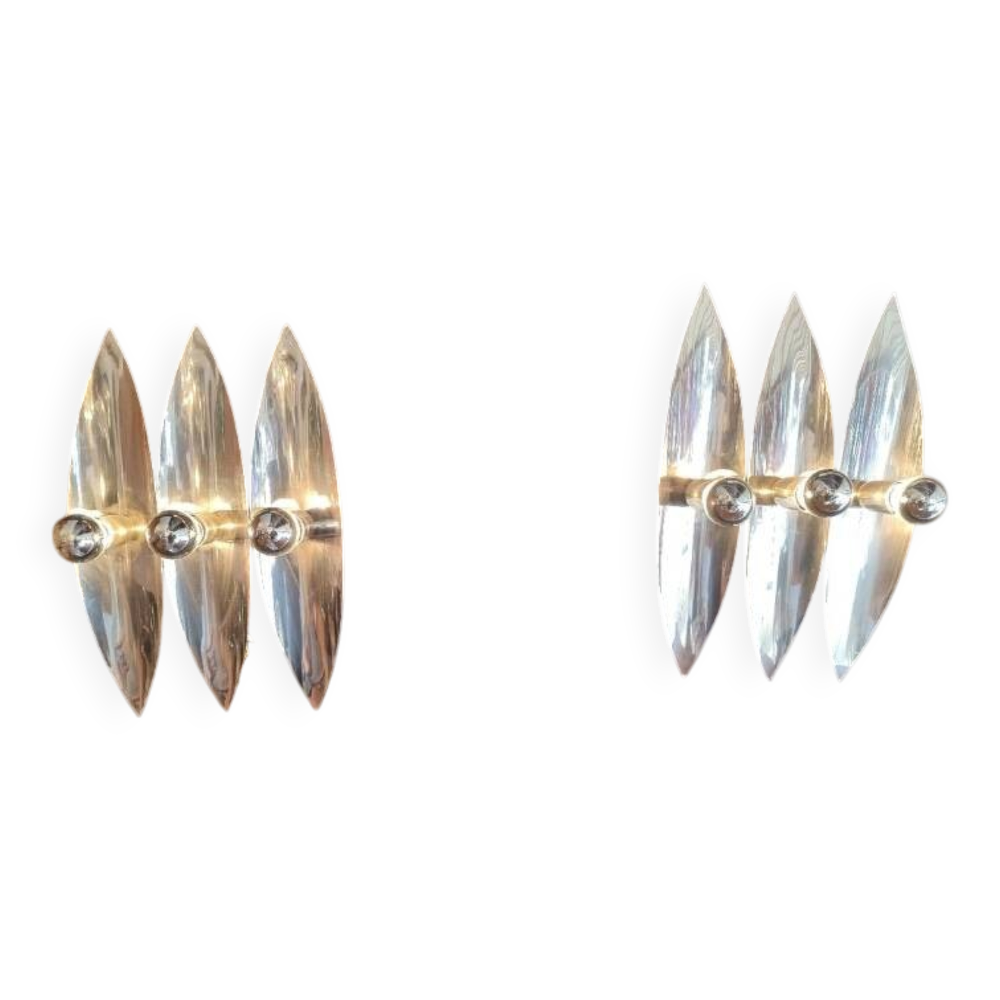 Pair of vintage Goffredo Reggiani wall lights