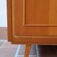 60's glass bookcase