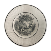Speaking plate old fable of the fountain digoin sarguemines the two rats the fox and loeuf