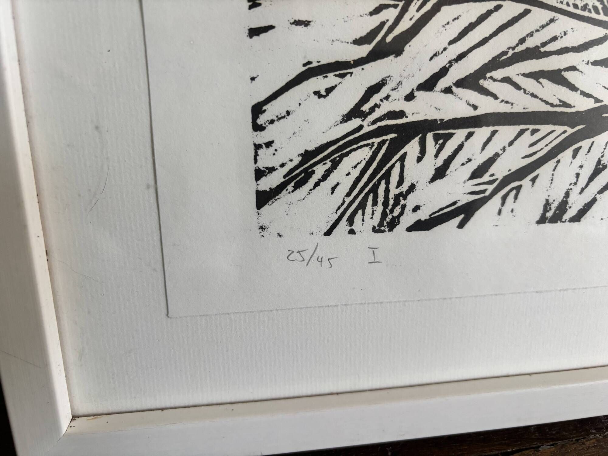 Gravure encadrée Martin Bruneau, signée et numérotée – 2008