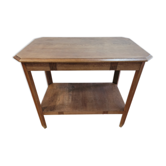 Oak side table