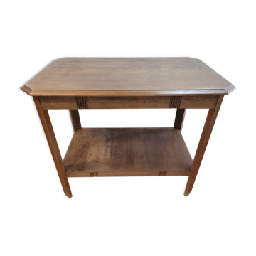 Oak side table