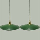Enamelled sheet metal suspensions