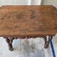 Small antique desk with drawer.