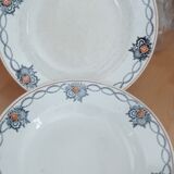 Lot 6 assiettes anciennes