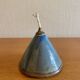 Pied de lampe a huile en grès signé Le Don Suzy Atkins 80s