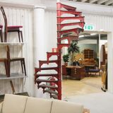 Cast iron spiral staircase, Sweden, 1900