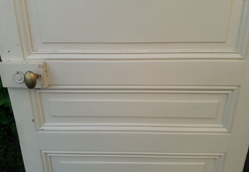 Communication door 199,2x82,8cm old molded