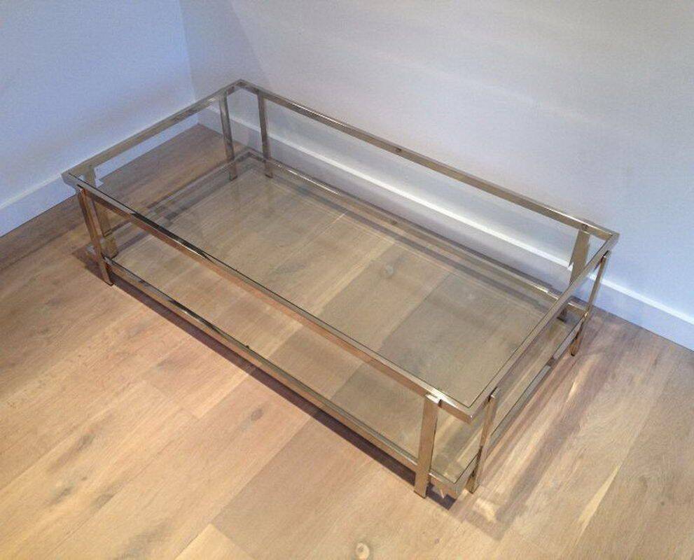 Designer chrome table