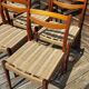 6 chaises scandinave cordage Danois neuf