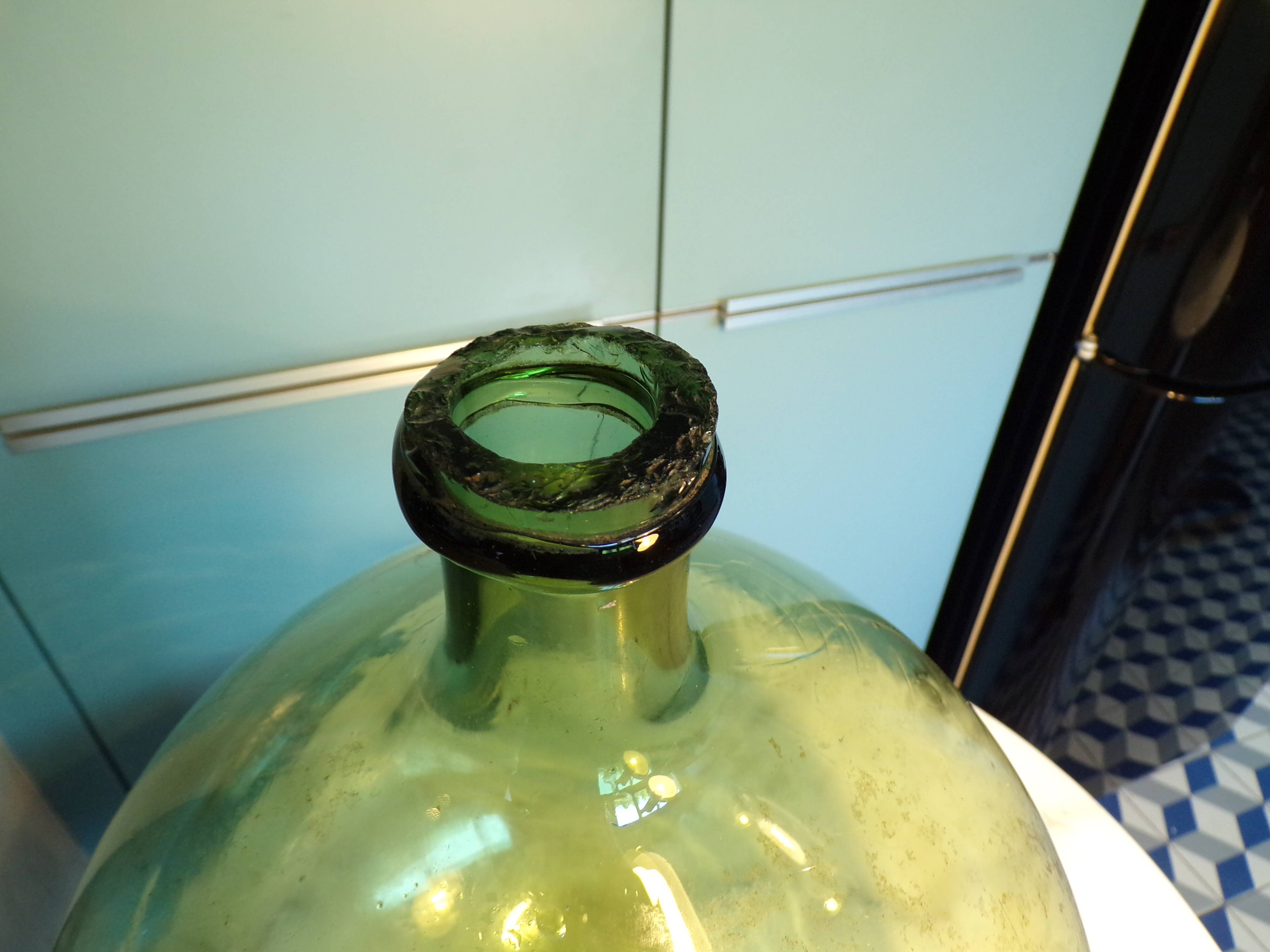 Dame jeanne verre soufflé 15L
