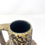 Vase en céramique allemande jaune