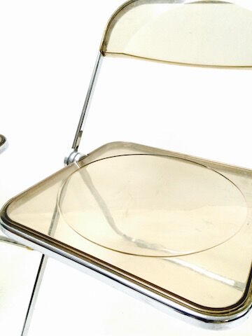 Paire de chaises plia de castelli