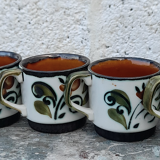 Set of 4 cups Boch Argenteuil