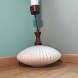 Opaline 50s pendant lamp