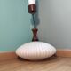 Suspension opaline années 50