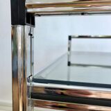 1970 Glasses chrome and smoked glass