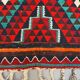 Turkish kilim runner 330x100 cm, vintage kelim rug, long and narrow 2512