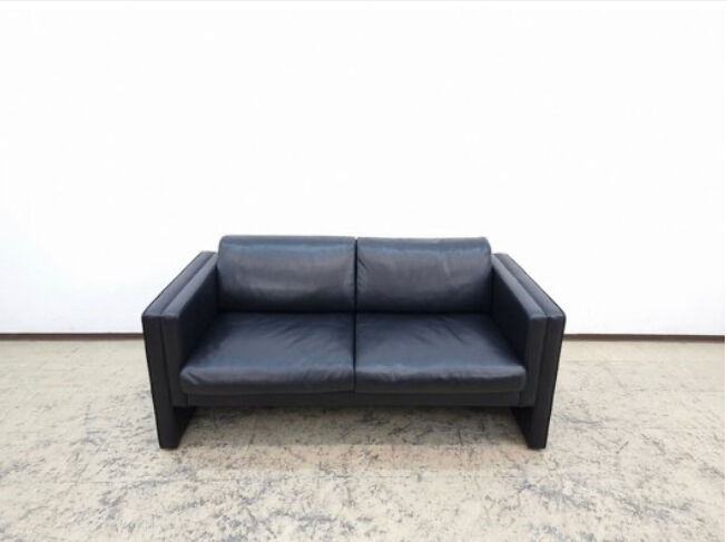 Two-Seater Leather Sofa by Walter Knoll / Wilhelm Knoll