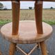 Set of 4 solid organic chairs