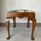 Tabouret en bois Chippendale XIXe