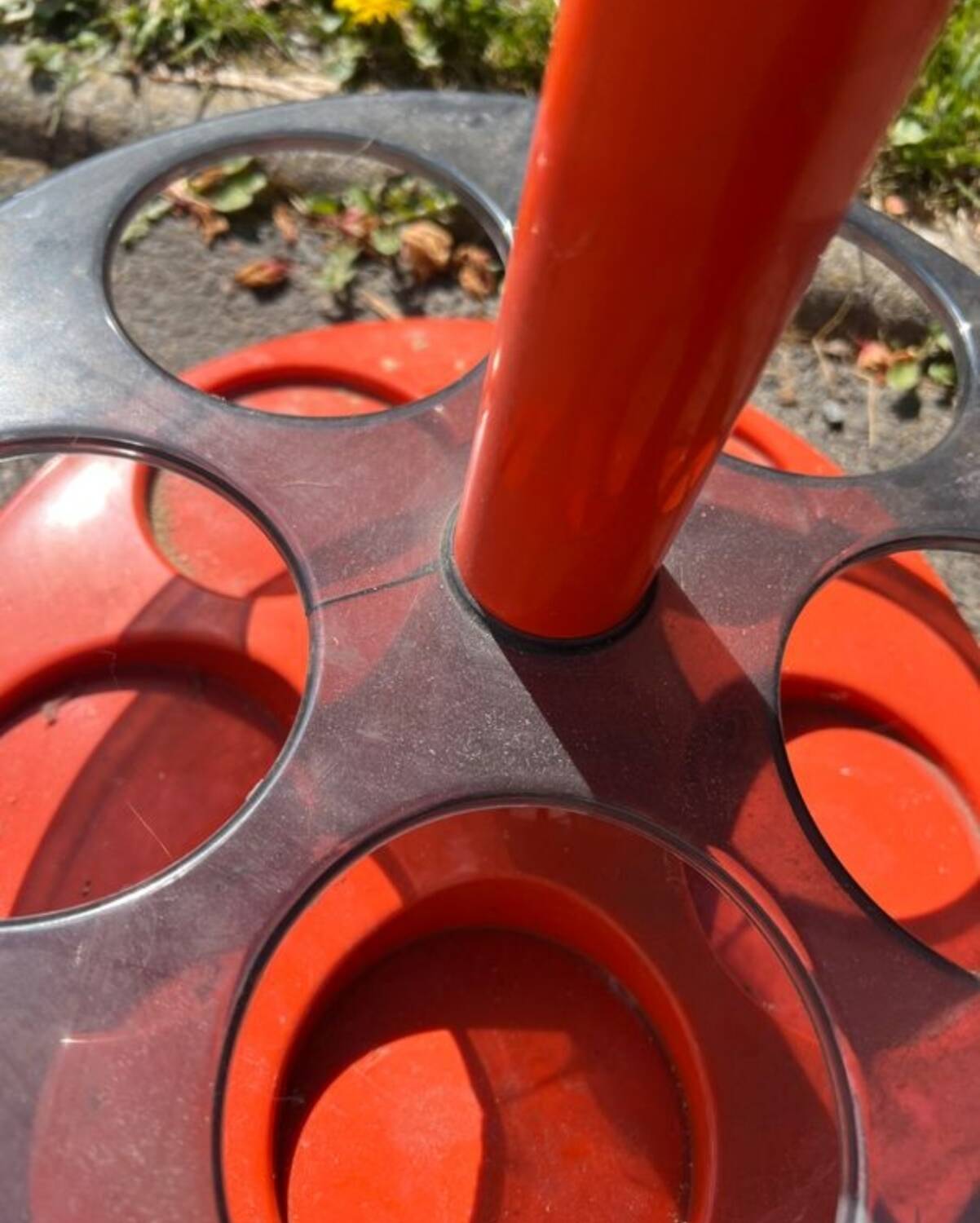 Deserted vintage mini bar