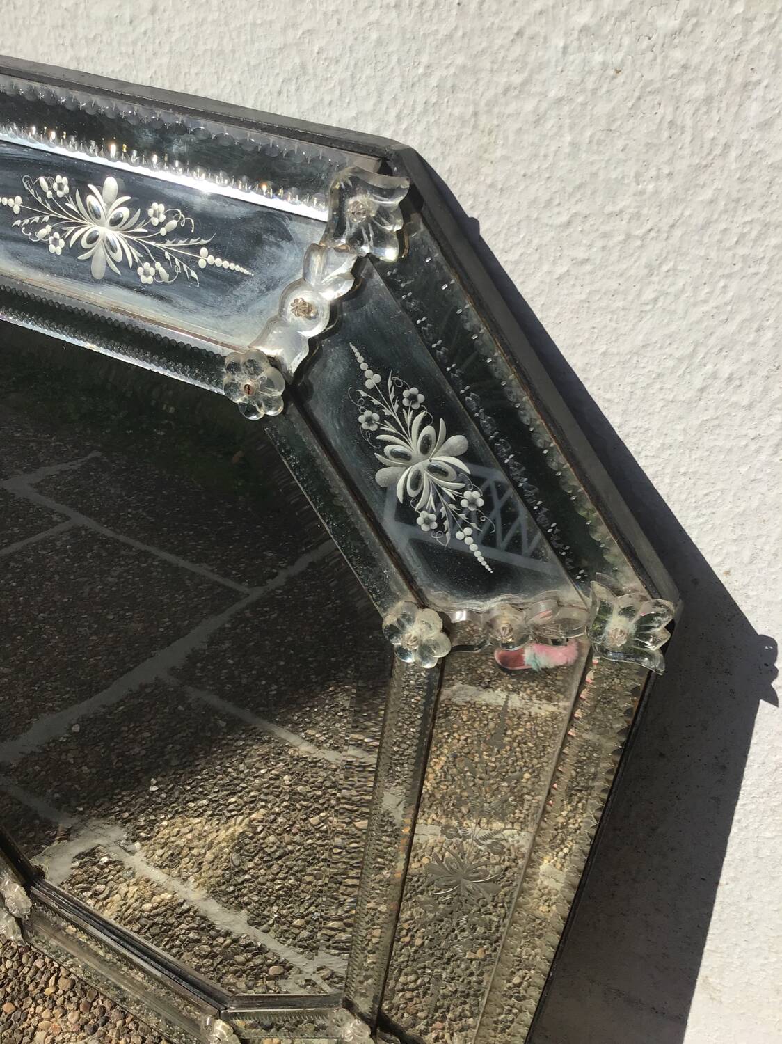 Venetian mirror, 19th century.