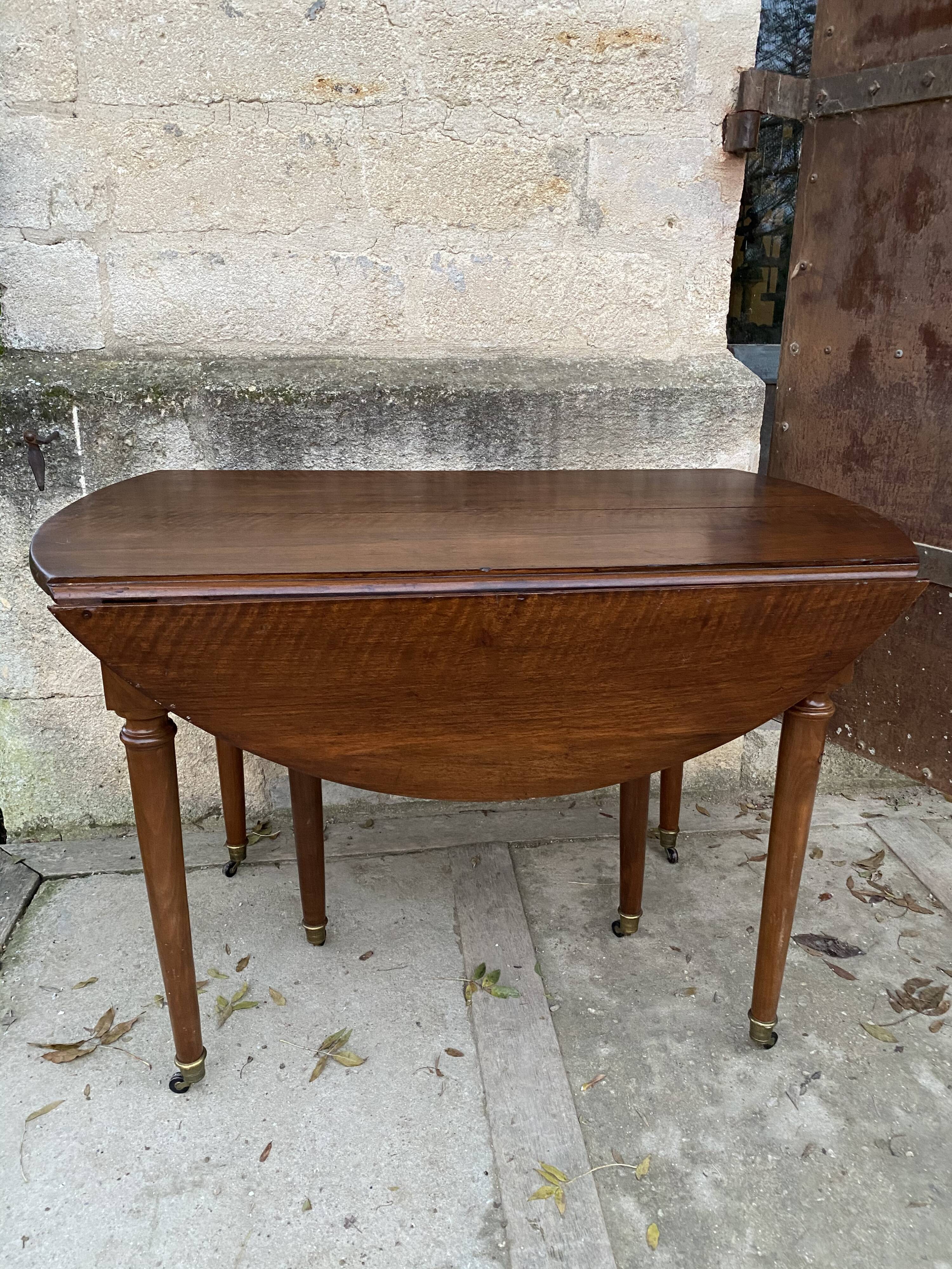 Walnut dining table