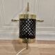 Large metal wall light design 1950.