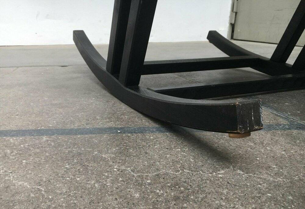 Mid-century German minimalist Safari rocking chair by Casala, 1960s.