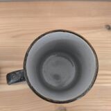 Paire de Mugs en grès vernissé 1970