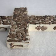 Milagro Cross by Estela Ogazon Religious Folk Art, Mexico