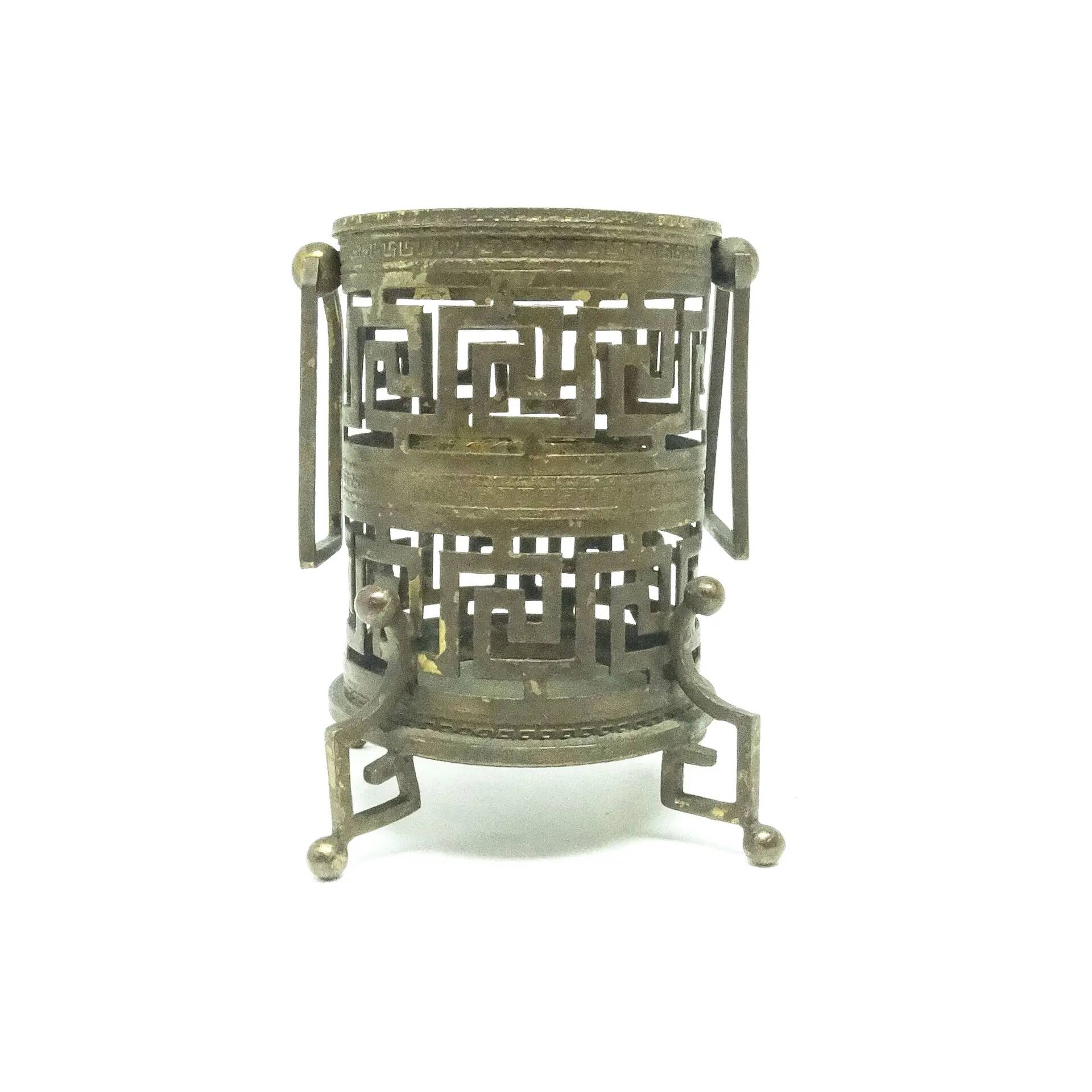 Empire vase, metal, France, 19th century