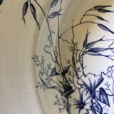 19th century Carmen iron earth soup plate dimensions: diameter -24 cm