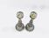 Paire de bougeoirs en argent