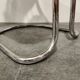 Vintage chrome and leather cantilever dining chairs, 1970s