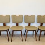 Dutch Vintage Chairs, Set of 4, 1960s