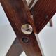 Folding teak magazine holder by Cees Braakman