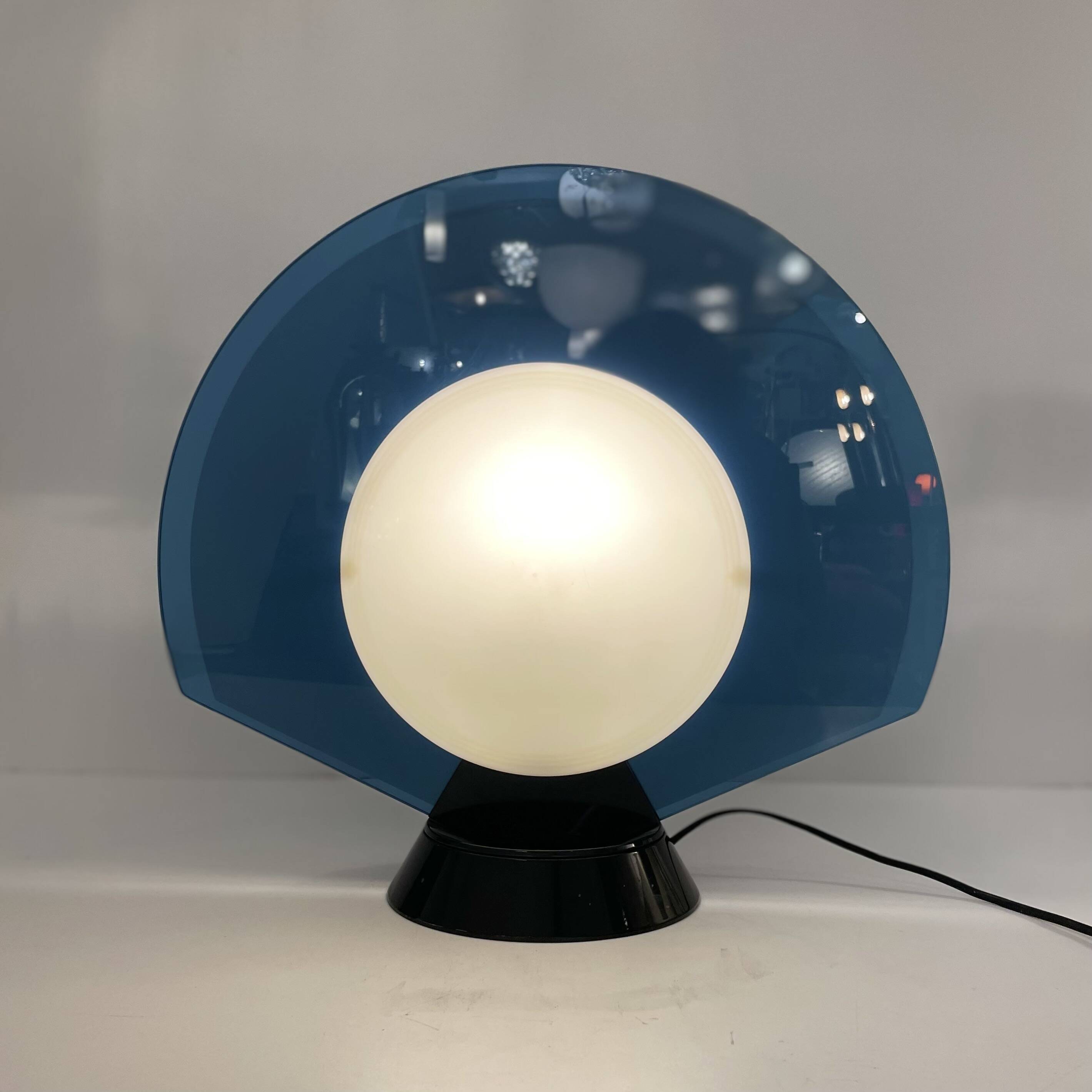 TIKAL Postmodern Table Lamp by PG Ramella for Arteluce, 1980s