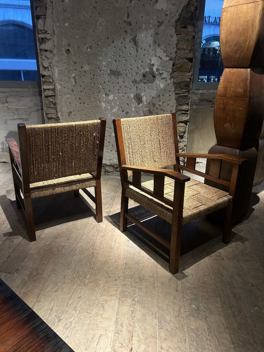 Francis Jourdain - Pair of armchairs circa 1920
