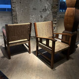 Francis Jourdain - Pair of armchairs circa 1920