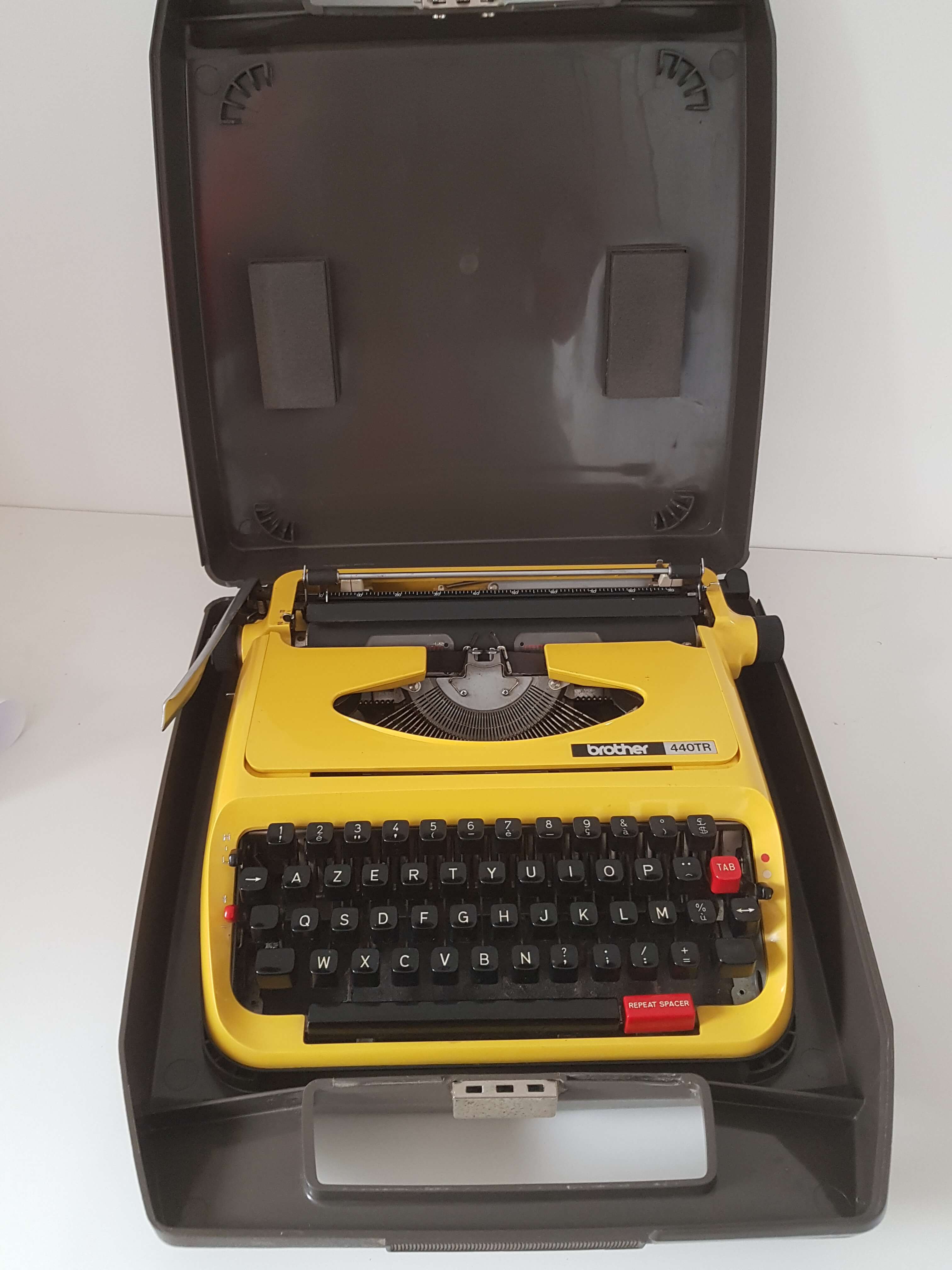 Brother Yellow Typewriter