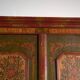 Armoire ancienne peinte en bois de pin – Austrie, 1831