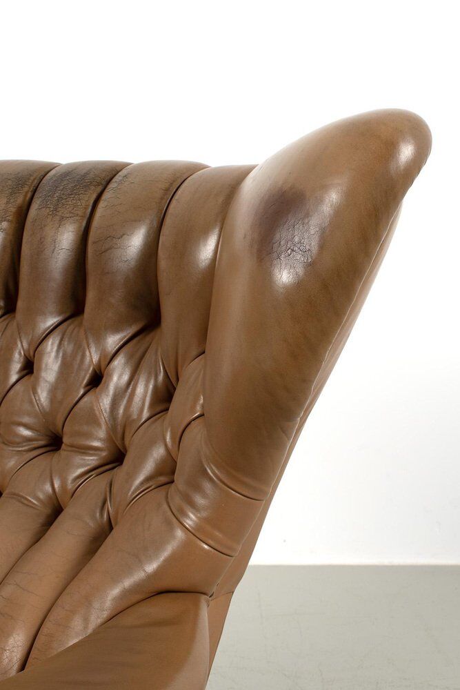 Fauteuil à oreilles vintage