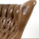 Fauteuil à oreilles vintage