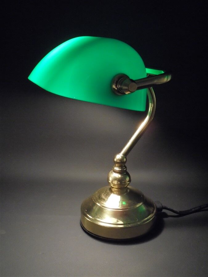 Banker or notary lamp