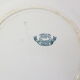 Round dish of service in earthenware Sté Amandinoise model Margot, iron earth.