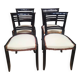 Serie de 4 chaises des années 1950